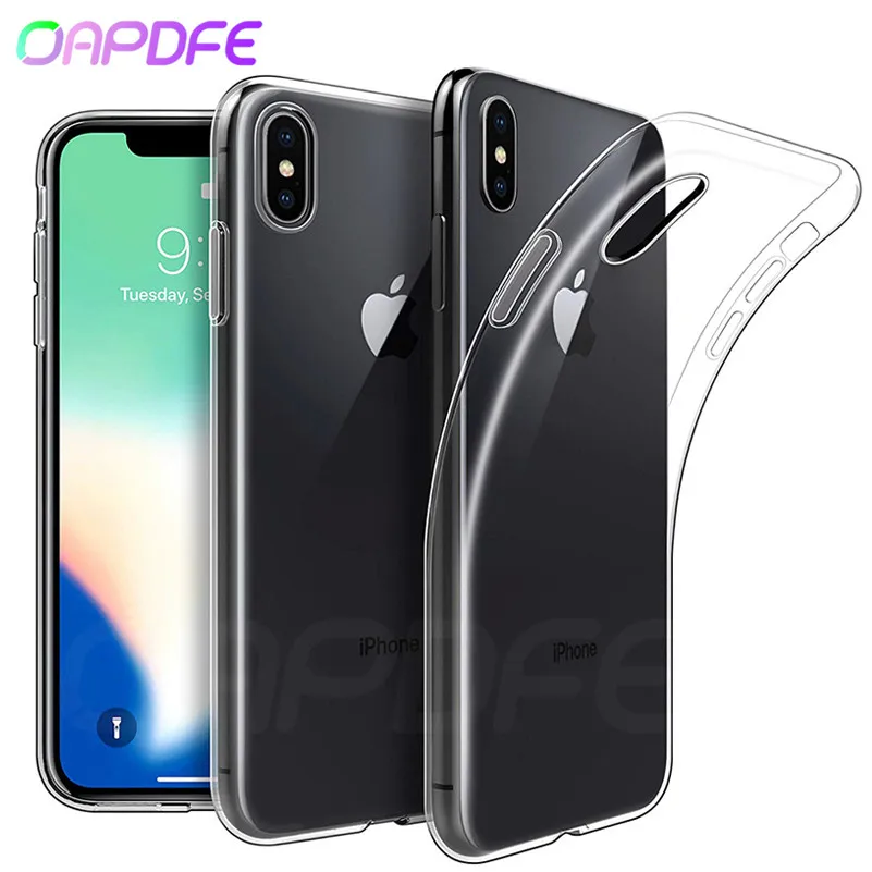 Ultra Thin Soft Transparent Case on the For iPhone X XR XS Max iPhone 8 7 6 6S Plus 5 5S SE Silicone TPU Full Cover Phone Cases
Ultra Thin Soft Transparent Case on the For iPhone X XR XS Max iPhone 8 7 6 6S Plus 5 5S SE Silicone TPU Full Cover Phone Cases