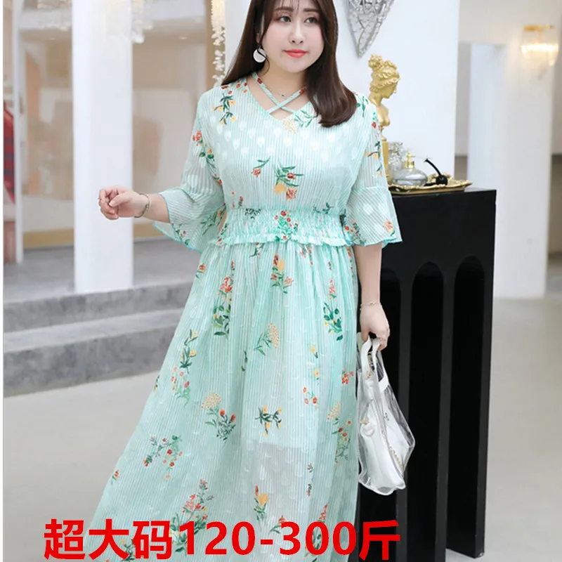 4XL-8XL Large size Chiffon Woman Dress Autumn Casual Plus Size Floral Printing Beach Dress 6XL 7XL Elegant Party Dress Vestidos
4XL-8XL Large size Chiffon Woman Dress Autumn Casual Plus Size Floral Printing Beach Dress 6XL 7XL Elegant Party Dress Vestidos