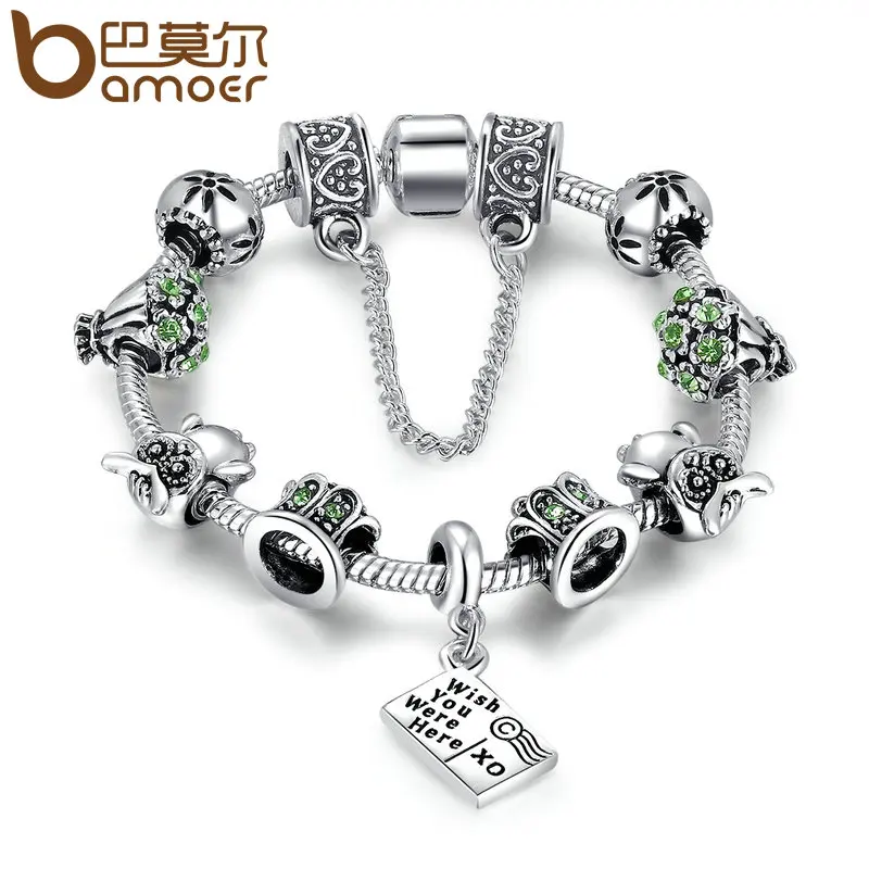 BAMOER Trendy New Silver Color Tree of Life Charm with Cute Owl Safety Chain Strand Women Bracelets DIY Jewelry Making PA1513
BAMOER Trendy New Silver Color Tree of Life Charm with Cute Owl Safety Chain Strand Women Bracelets DIY Jewelry Making PA1513