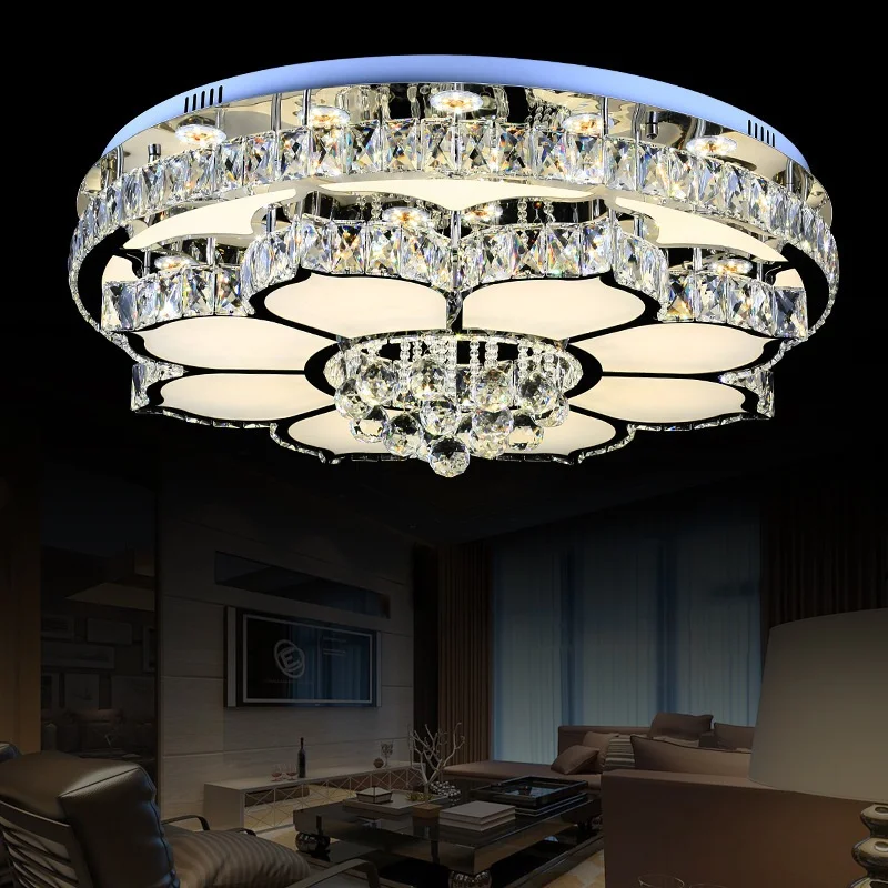 Crystal Petals Circular LED Ceiling Lights Modern Simple Single & Double Bedroom Restaurant Commercial Decorations Ceiling Lamps
Crystal Petals Circular LED Ceiling Lights Modern Simple Single & Double Bedroom Restaurant Commercial Decorations Ceiling Lamps