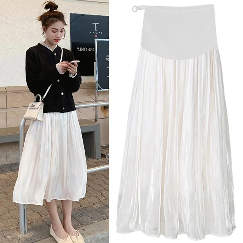 2019 New Hot Estilo Coreano Pleated Maternity Tulle Skirt Fashion Pregnancy High Waisted Skirt Saias Coreanas Faldas Embarazadas
2019 New Hot Estilo Coreano Pleated Maternity Tulle Skirt Fashion Pregnancy High Waisted Skirt Saias Coreanas Faldas Embarazadas