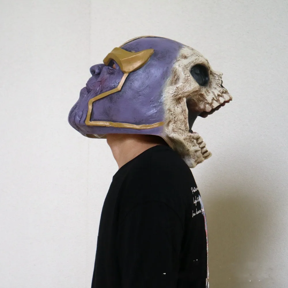 Avengers Thanos Cosplay Horror Mask Halloween Stage Latex Mask Costume Party Cool Play Prop Drop Ship
Avengers Thanos Cosplay Horror Mask Halloween Stage Latex Mask Costume Party Cool Play Prop Drop Ship