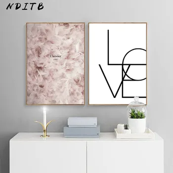 Feather Canvas Painting Wall Art Poster Nordic Abstract Love Print Modern Minimalist Wall Pictures for Living Room Decoration
Feather Canvas Painting Wall Art Poster Nordic Abstract Love Print Modern Minimalist Wall Pictures for Living Room Decoration