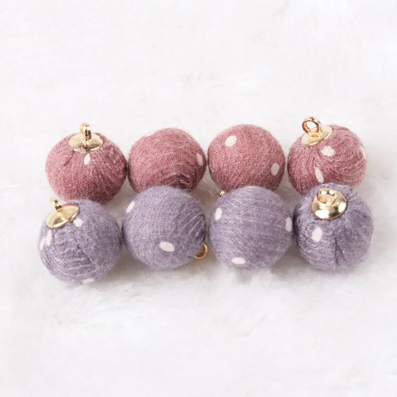 Multicolour Fabric Wool Art Pendant Balls Party Gift Charms Beads Ornament DIY Jewelry Earrings Pendants Handmade 10pcs 15mm
Multicolour Fabric Wool Art Pendant Balls Party Gift Charms Beads Ornament DIY Jewelry Earrings Pendants Handmade 10pcs 15mm
