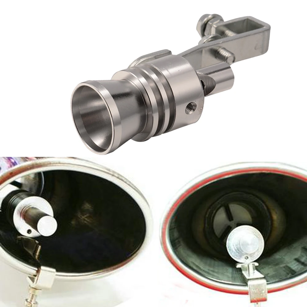 Car Turbo Sound Whistle Muffler Exhaust Pipe Aluminum Tail Pipe Simulator Whistler Size S,M,L,XL
Car Turbo Sound Whistle Muffler Exhaust Pipe Aluminum Tail Pipe Simulator Whistler Size S,M,L,XL
