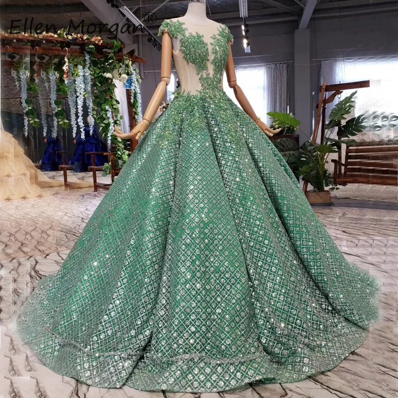 Saudi Arabian Glitter Ball Gowns Prom Dresses Sweet 15 16 Quinceanera Elegant 2019 Backless O Neck Applique Sequins Floor Length
Saudi Arabian Glitter Ball Gowns Prom Dresses Sweet 15 16 Quinceanera Elegant 2019 Backless O Neck Applique Sequins Floor Length