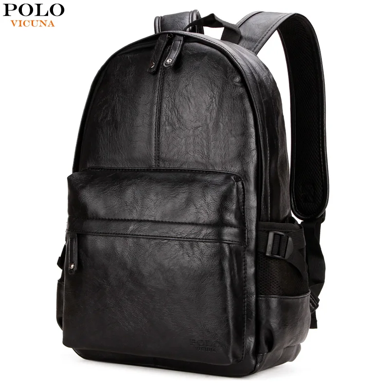 Alena Culian Preppy Style Solid College Student Backpack Casual Men Back Pack High Quality Brand Men Leather Book Bag For School 
Alena Culian Preppy Style Solid College Student Backpack Casual Men Back Pack High Quality Brand Men Leather Book Bag For School
