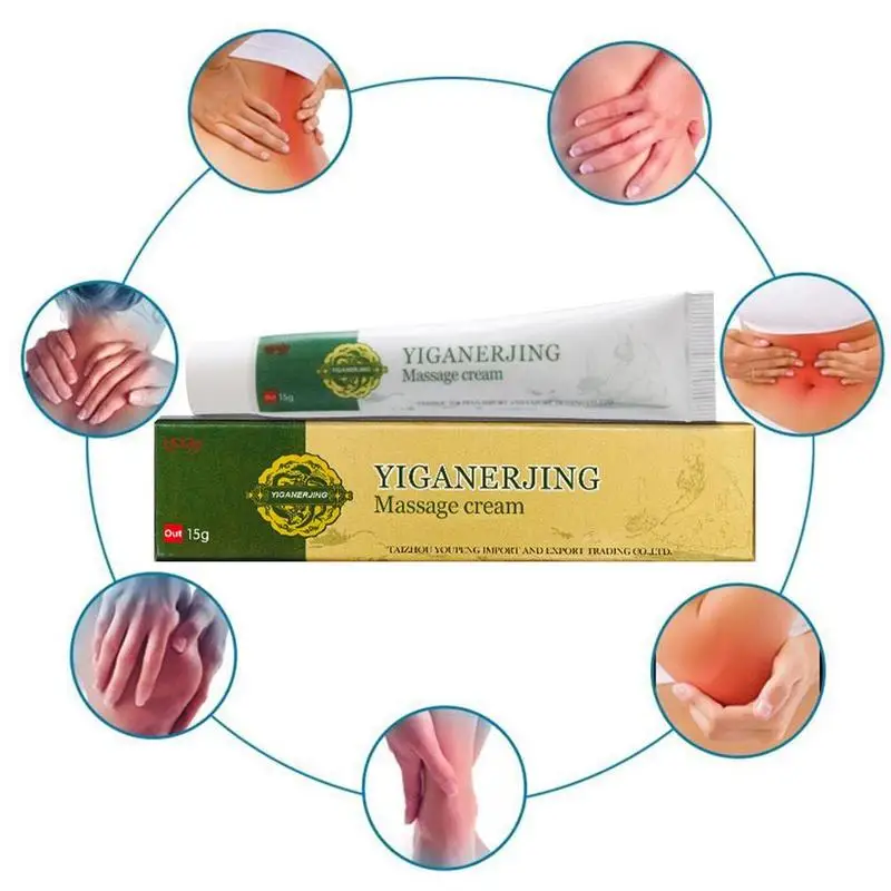100pcs/lot YIGANERJING Analgesic Cream Suitable For Rheumatoid Arthritis/ Joint Pain/ Back Pain Relief Analgesic Balm Ointment
100pcs/lot YIGANERJING Analgesic Cream Suitable For Rheumatoid Arthritis/ Joint Pain/ Back Pain Relief Analgesic Balm Ointment