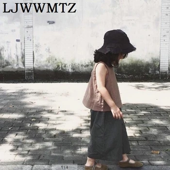 LJWWMTZ AXHC02 2018 tide fan girls linen cotton vest + loose leggings summer new female baby clothes set
LJWWMTZ AXHC02 2018 tide fan girls linen cotton vest + loose leggings summer new female baby clothes set