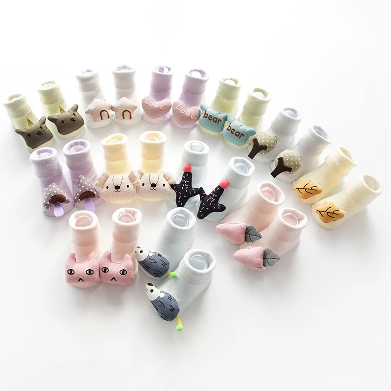 Baby 3D Cartoon Cotton Socks Toddler Anti-slip Sock Infant Lovely Floor Socks Children Fashion Spring Autumn 0-18 Months
Baby 3D Cartoon Cotton Socks Toddler Anti-slip Sock Infant Lovely Floor Socks Children Fashion Spring Autumn 0-18 Months