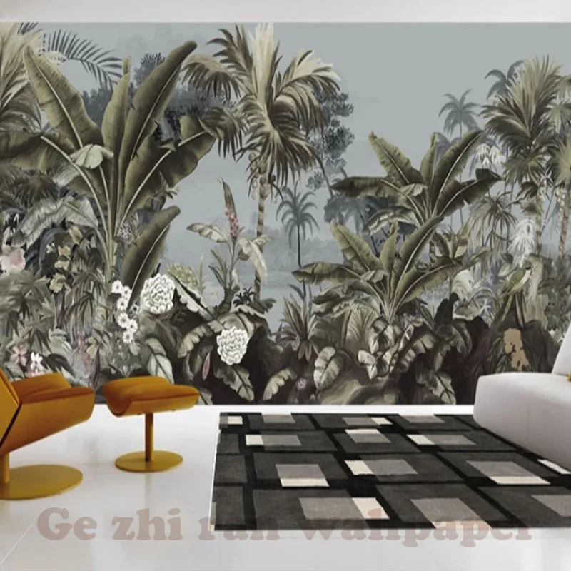 Custom 3D Mural WallPaper European retro Hand-painted rainforest Wallpaper livingroom Bedroom TV background Wallpaper Home Decor
Custom 3D Mural WallPaper European retro Hand-painted rainforest Wallpaper livingroom Bedroom TV background Wallpaper Home Decor