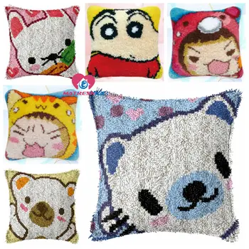 Dropshipping Latch Hook Kits Pillow Cartoon Printing Cushion Mat DIY Craft Cross Stitch Needlework Nylon Crocheting Cushion kits
Dropshipping Latch Hook Kits Pillow Cartoon Printing Cushion Mat DIY Craft Cross Stitch Needlework Nylon Crocheting Cushion kits