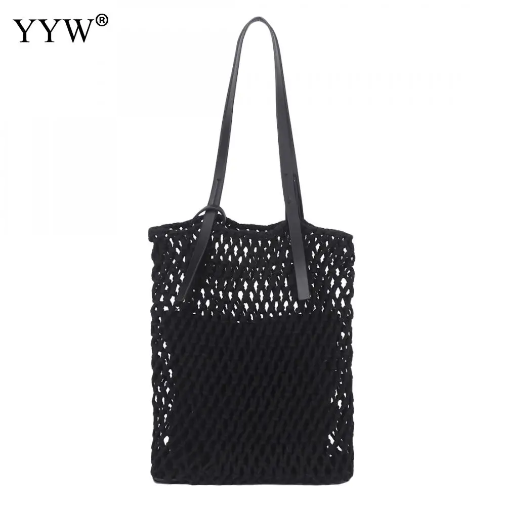 2019 Concise Large Capacity Bags Women Hollow Tote Shoulder Bag Handmade Woven Beach Bag Bohemia Handbag 2019 Bolsa Feminina
2019 Concise Large Capacity Bags Women Hollow Tote Shoulder Bag Handmade Woven Beach Bag Bohemia Handbag 2019 Bolsa Feminina
