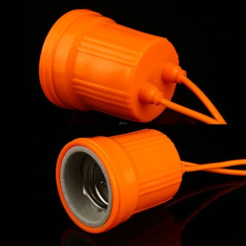 E27 керамический водонепроницаемый держатель основа винтовая Лампа патрон лампы