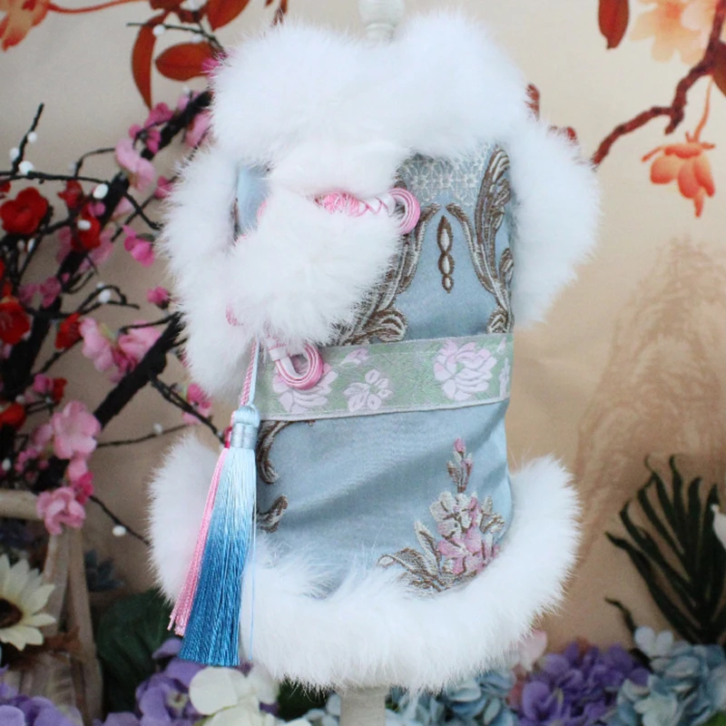 OnnPnnQ Winter Pet Dog Clothes Suit Cheongsam Embroidery Warm Jacket For Small Dogs Coats Thicker Cotton Puppy Hoodies Chihuahua
OnnPnnQ Winter Pet Dog Clothes Suit Cheongsam Embroidery Warm Jacket For Small Dogs Coats Thicker Cotton Puppy Hoodies Chihuahua
