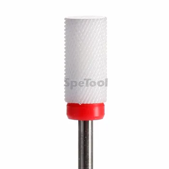 SpeTool White Ceramic Nail Drill Bit Accessory For Professional Electric Manicure Machine Barrel Shape Fine Grit Nail Salon Tool
SpeTool White Ceramic Nail Drill Bit Accessory For Professional Electric Manicure Machine Barrel Shape Fine Grit Nail Salon Tool