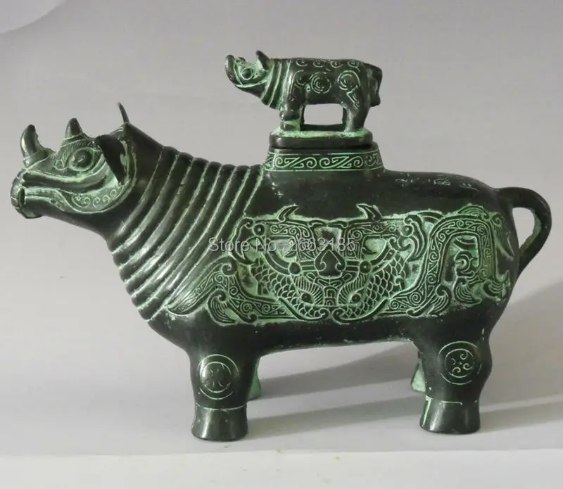 Chinese Antique Bronze Imitation Art Decor Lucky Ox Statue Mascot Sculpture Home Decoration for Wealth Sign Collection
Chinese Antique Bronze Imitation Art Decor Lucky Ox Statue Mascot Sculpture Home Decoration for Wealth Sign Collection