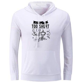 New Life Is Too Short For Bad Coffee Design Unisex Graphic Hoodie Sweatshirt Print Patterned Cotton Hooded Pullover Tops
New Life Is Too Short For Bad Coffee Design Unisex Graphic Hoodie Sweatshirt Print Patterned Cotton Hooded Pullover Tops