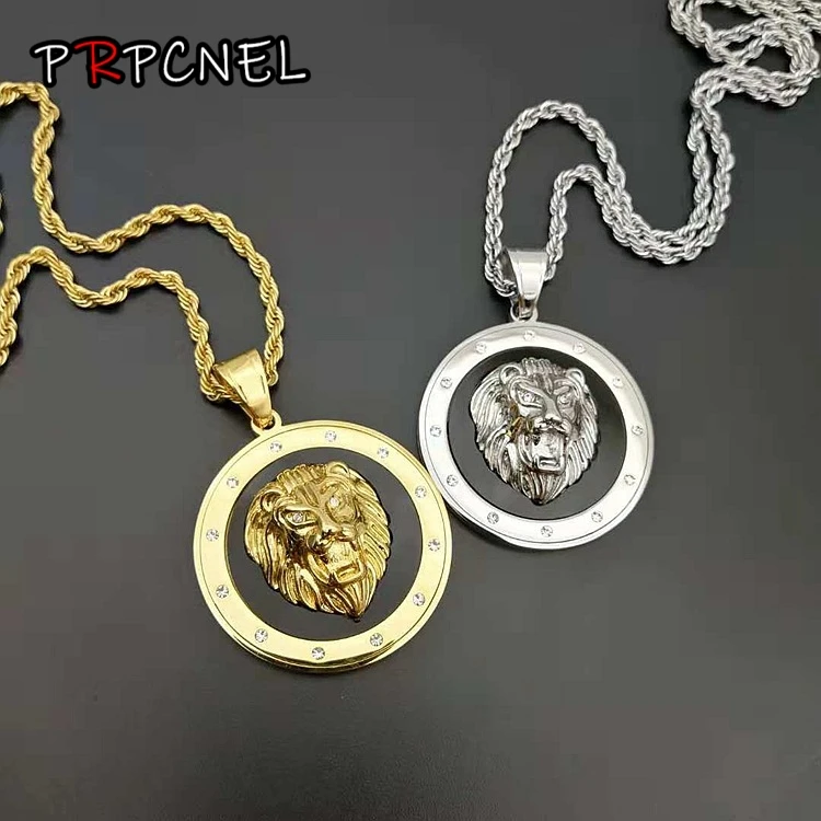Hip hop Gold color Lion Head pendants High Quality Fashion Men Hiphop franco long necklaces gold Chain for men bijouterie new
Hip hop Gold color Lion Head pendants High Quality Fashion Men Hiphop franco long necklaces gold Chain for men bijouterie new