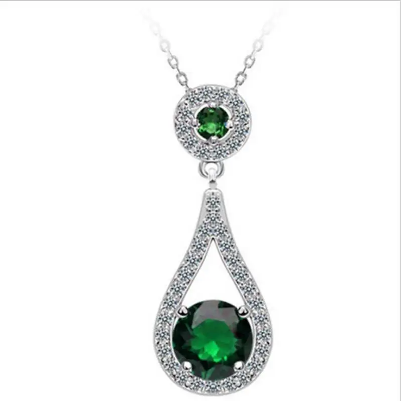 Everoyal Trendy 925 Sterling Silver Necklace For Women Jewelry Charm Zircon Water Drop Pendant Necklace Girls Party Accessories
Everoyal Trendy 925 Sterling Silver Necklace For Women Jewelry Charm Zircon Water Drop Pendant Necklace Girls Party Accessories