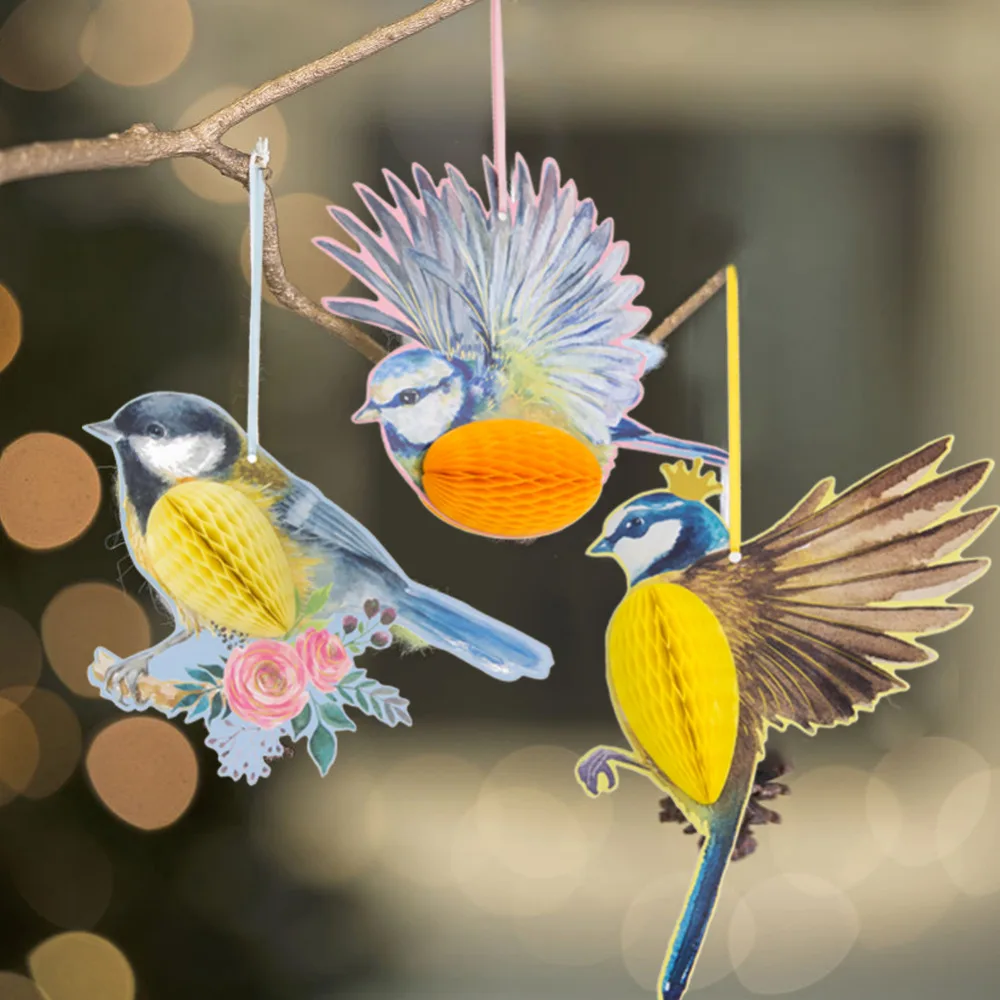 3pc Eye-catching Hanging Skylark Honeycomb Spring Decor Kids Birthday Baby Nursery Bird Shape Flower Garden Party Decor
3pc Eye-catching Hanging Skylark Honeycomb Spring Decor Kids Birthday Baby Nursery Bird Shape Flower Garden Party Decor