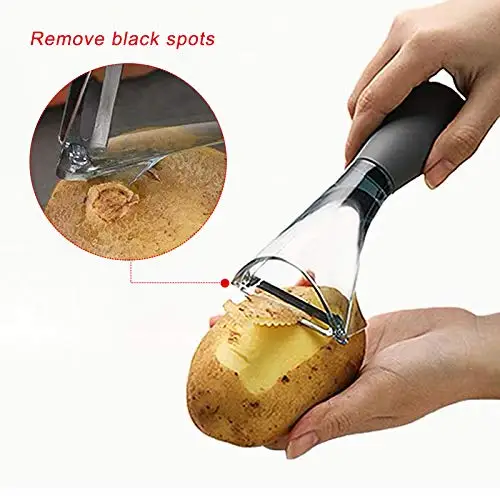 Ultra Sharp Big Peeler, Extra Wide Large Vegetable Peeler, Kitchen Veggie Peeler for Potato and Carrot, Y Peeler for Fruit
Ultra Sharp Big Peeler, Extra Wide Large Vegetable Peeler, Kitchen Veggie Peeler for Potato and Carrot, Y Peeler for Fruit