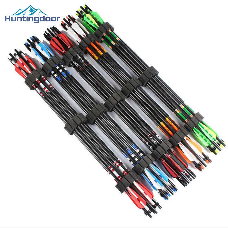 12pcs Portable Archery Arrow Holder Black EVA Arrows Separator Arrow Accessories for Compound Recurve Bow Shooting or Hunting
12pcs Portable Archery Arrow Holder Black EVA Arrows Separator Arrow Accessories for Compound Recurve Bow Shooting or Hunting