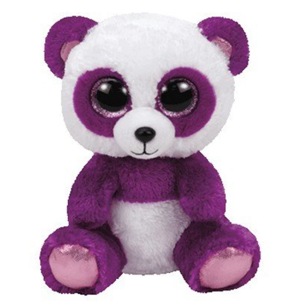 Pyoopeo Original Ty Boos 10" 25cm Boom Boom the Purple Panda Plush Medium Soft Big-eyed Stuffed Animal Collection Doll Toy
Pyoopeo Original Ty Boos 10" 25cm Boom Boom the Purple Panda Plush Medium Soft Big-eyed Stuffed Animal Collection Doll Toy