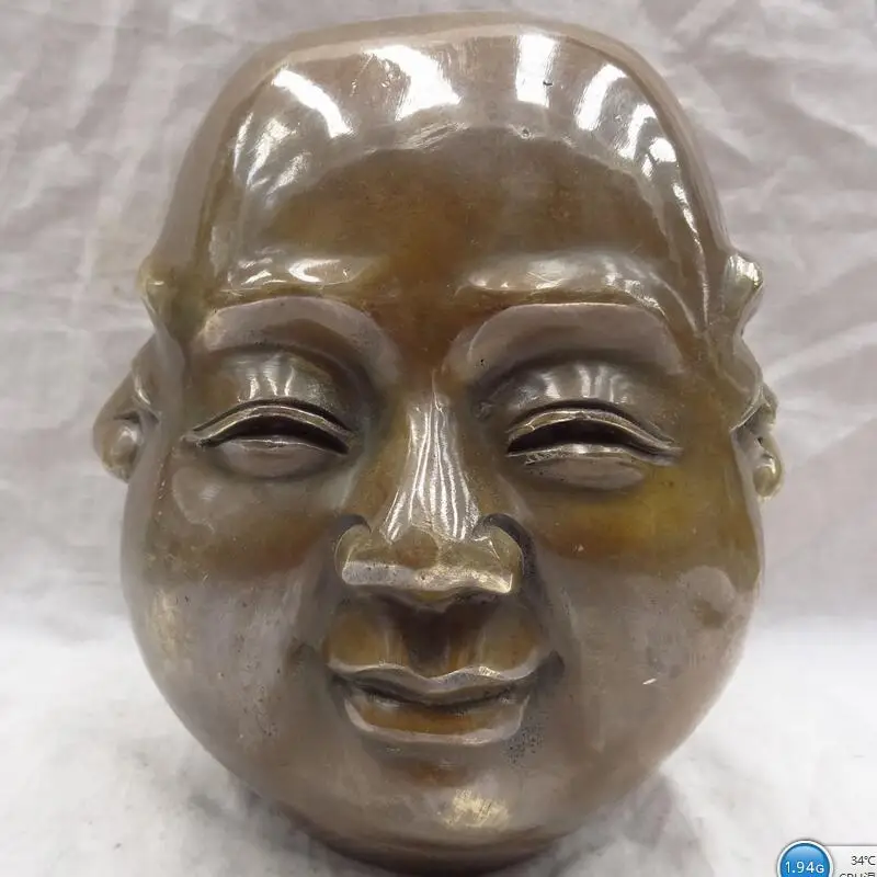 wan67104014+++8" China Bronze 4 Face Emotions Feelings Happy Laugh Maitreya Buddha Head Statue
wan67104014+++8" China Bronze 4 Face Emotions Feelings Happy Laugh Maitreya Buddha Head Statue