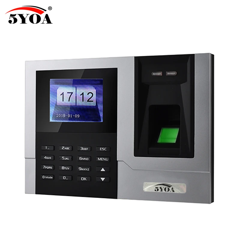 AT608 Tcp IP RJ45 Biometric Fingerprint Time Attendance Clock Recorder Employee Recognition Device Electronic Machine
AT608 Tcp IP RJ45 Biometric Fingerprint Time Attendance Clock Recorder Employee Recognition Device Electronic Machine