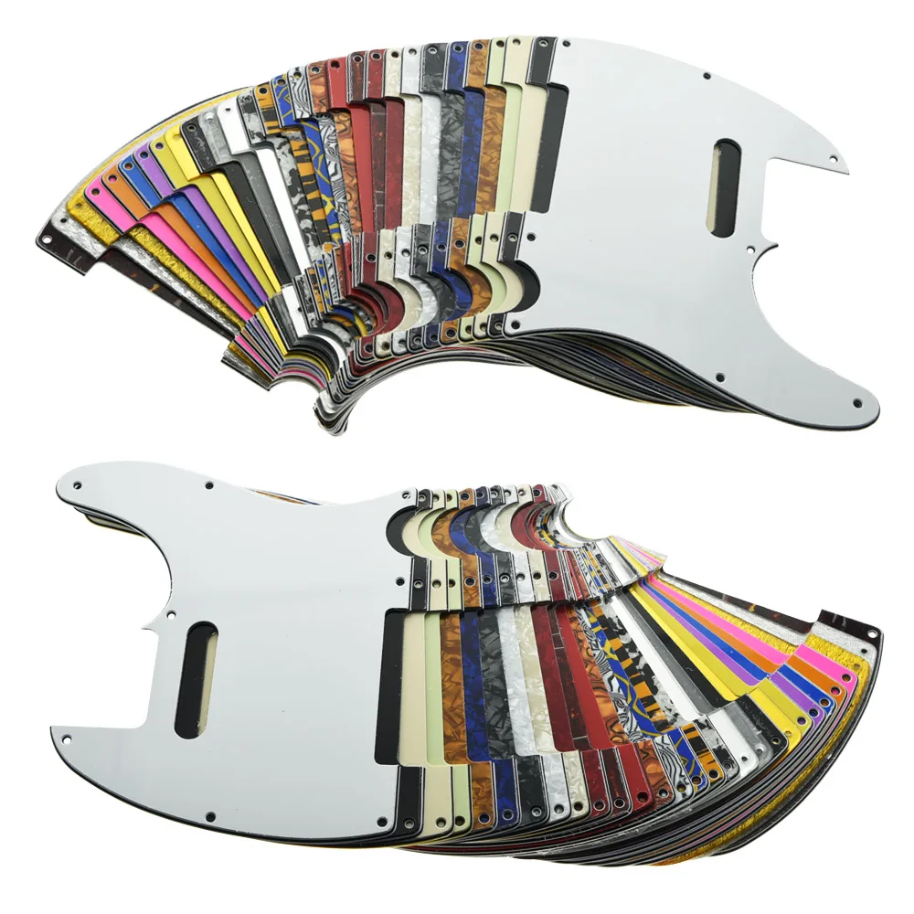 KAISH 8 Hole Tele Metal Guitar Pickguard Aluminum Scrach Plate for USA//Mexican Fender Telecaster Silver