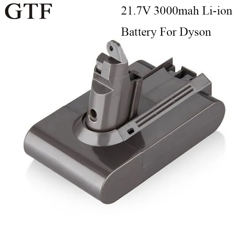 GTF 21 6 V 3000mAh запасная батарея V6 для Dyson Li-Ion пылесос DC58 DC61 DC62 965874-02 DC72 портативные