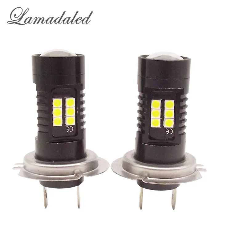 2Pcs H7 LED Lamp Super Bright Car Fog Lights 12V 24V 6000K White Car Driving Light Auto Led H7 Bulb
2Pcs H7 LED Lamp Super Bright Car Fog Lights 12V 24V 6000K White Car Driving Light Auto Led H7 Bulb