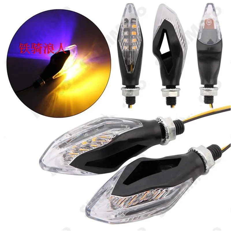 1 pair 12V Motorcycle Turn Signal Indicator Lights Modified Motorbike parts Retro Motorcorss Dirtbike LED Turn Signal Indicators
1 pair 12V Motorcycle Turn Signal Indicator Lights Modified Motorbike parts Retro Motorcorss Dirtbike LED Turn Signal Indicators