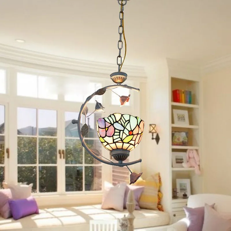 new rose garden style hallway corridor entrance cloakroom restaurant single head iron glass chandelier
new rose garden style hallway corridor entrance cloakroom restaurant single head iron glass chandelier
