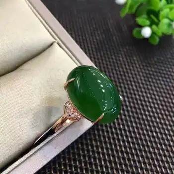 18K rose gold with diamonds set with top old ingredients spinach green and Tian Biyudan ringh72#
18K rose gold with diamonds set with top old ingredients spinach green and Tian Biyudan ringh72#