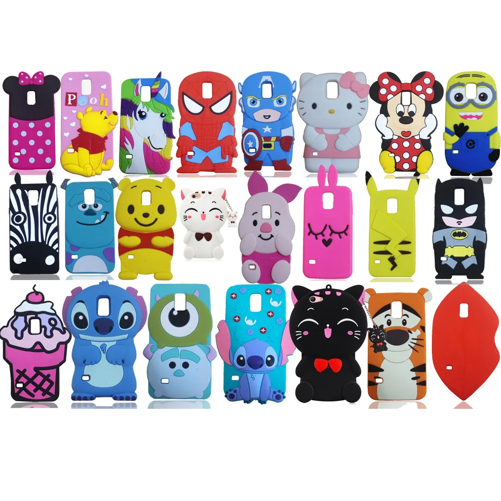 S5 Case 3D Cartoon Minnie Mickey Stitch Kitty Sulley Soft Silicone Mobile Phone Back Case Cover Skin Shell For Samsung Galaxy S5
S5 Case 3D Cartoon Minnie Mickey Stitch Kitty Sulley Soft Silicone Mobile Phone Back Case Cover Skin Shell For Samsung Galaxy S5