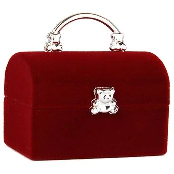 Jewelery Box Display Case for Ring Earrings Box Organizer - Red
Jewelery Box Display Case for Ring Earrings Box Organizer - Red