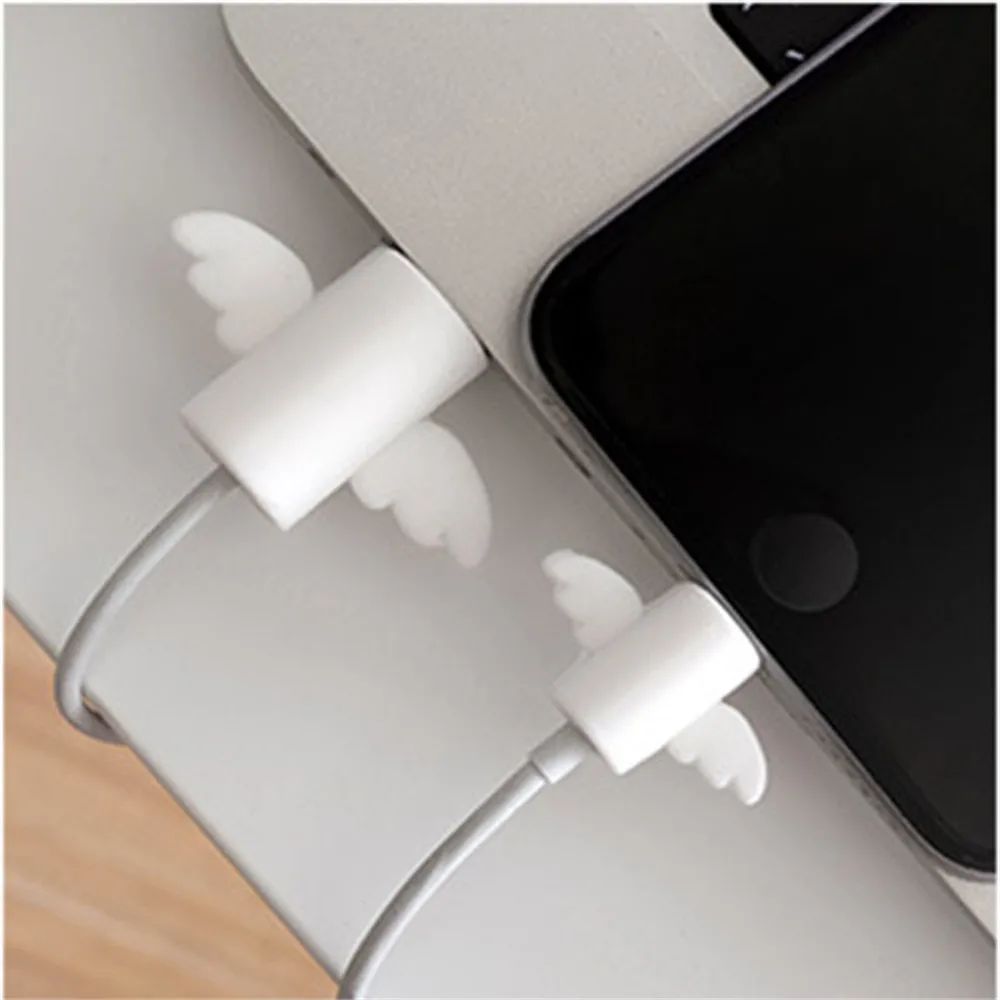 1 Pair Cute Cable Protector Kawaii Stationary Papeleria Earphone USB Cable Winder Wire Organizer Holder Clip Wrap Cord Desk Set
1 Pair Cute Cable Protector Kawaii Stationary Papeleria Earphone USB Cable Winder Wire Organizer Holder Clip Wrap Cord Desk Set