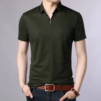 Europe New 2018 Summer Women's Fashion Smart Casual Turn Down Collar Po Shirts Tops Male Plus Size Business Shirts Cotton Tees
Europe New 2018 Summer Women's Fashion Smart Casual Turn Down Collar Po Shirts Tops Male Plus Size Business Shirts Cotton Tees
