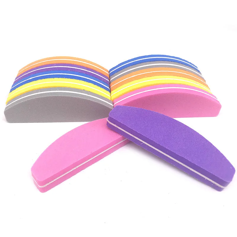 5 Pcs/lot Mini Sponge Nail File Moon Style Nail Sanding Files 100/180 Buffer Block Manicure Pedicure Art Tips Gel Polish Tools
5 Pcs/lot Mini Sponge Nail File Moon Style Nail Sanding Files 100/180 Buffer Block Manicure Pedicure Art Tips Gel Polish Tools