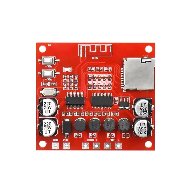 15W*2 Bluetooth DIY Digital Power Bluetooth Amplifier Dual Channel Stereo TF Card Play 12v~24v Audio Amp Amplifier Board
15W*2 Bluetooth DIY Digital Power Bluetooth Amplifier Dual Channel Stereo TF Card Play 12v~24v Audio Amp Amplifier Board