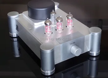 New version finished tube hifi Pre-amplifier Preamp base on Maratz 7 sound mellifluous and rich
New version finished tube hifi Pre-amplifier Preamp base on Maratz 7 sound mellifluous and rich