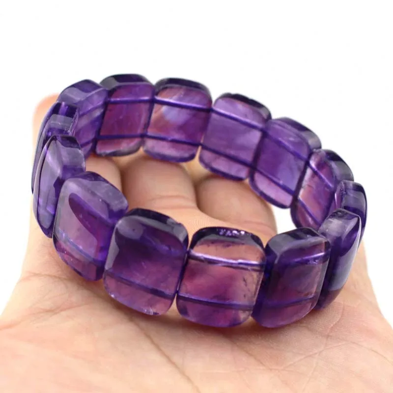 Natural Amethyst Stone Bracelet Diy Jewelry Bracelet For Woman Birthstone Of Sagittarius , Aquarius Wholesale !
Natural Amethyst Stone Bracelet Diy Jewelry Bracelet For Woman Birthstone Of Sagittarius , Aquarius Wholesale !
