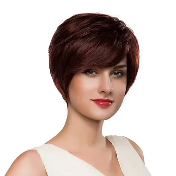 BLONDE UNICORN 8 Inch Short Hair Wig Natural Wavy Fluffy Multi-Layered Wigs with Side Fringe for White Women Blend Hair Wig
BLONDE UNICORN 8 Inch Short Hair Wig Natural Wavy Fluffy Multi-Layered Wigs with Side Fringe for White Women Blend Hair Wig