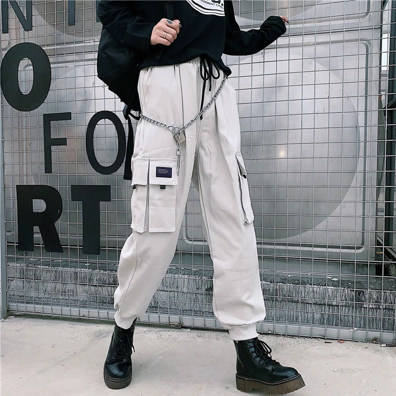 New net red with the street bf casual pants Harajuku style multi-pocket American-style overalls women's couples pants
New net red with the street bf casual pants Harajuku style multi-pocket American-style overalls women's couples pants