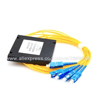 Fiber Branching Device 1x4 ABS Box Cassette Card Inserting PLC splitter Module SC UPC Connector Fiber Optical PLC Fiber Tool 
Fiber Branching Device 1x4 ABS Box Cassette Card Inserting PLC splitter Module SC UPC Connector Fiber Optical PLC Fiber Tool