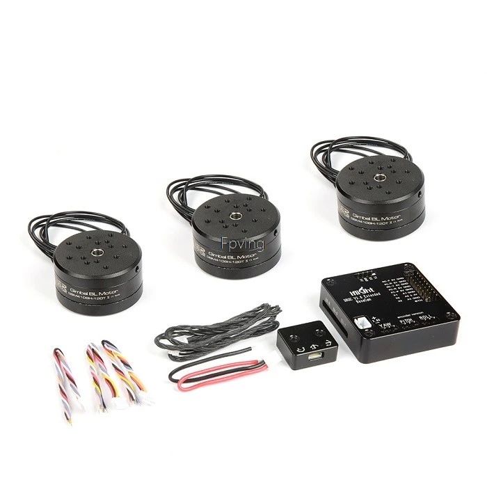 New iflight AlexMos 32 BIT Extended BGC Built-in Frame IMU with 3pcs GBM4108H-120T Motor Combo Set For FPV Rc drone
New iflight AlexMos 32 BIT Extended BGC Built-in Frame IMU with 3pcs GBM4108H-120T Motor Combo Set For FPV Rc drone