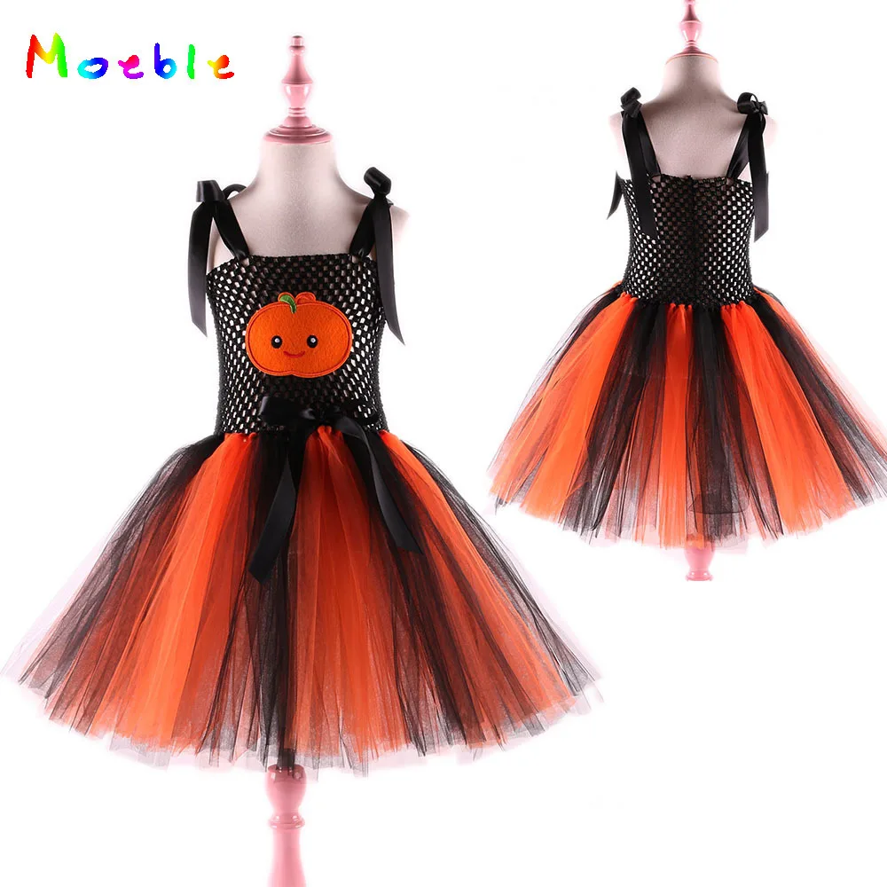 Black Orange Halloween Pumpkin Girls Tutu Dress Kids Tulle Dresses for Girls Princess Children Party Dresses Cosplay Costume
Black Orange Halloween Pumpkin Girls Tutu Dress Kids Tulle Dresses for Girls Princess Children Party Dresses Cosplay Costume