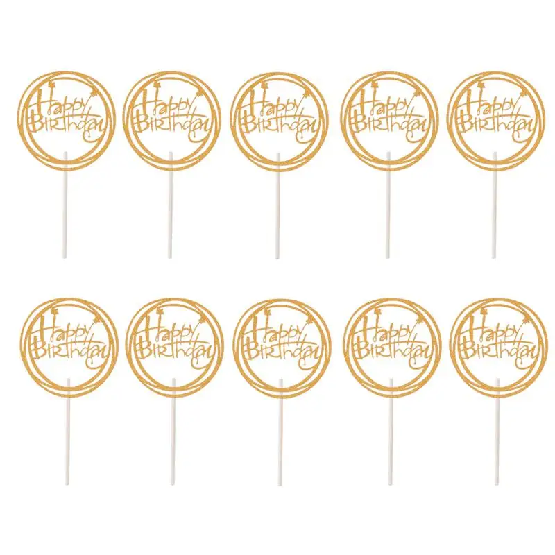 10 Pcs Cake Toppers Round Glitter Paper Cupcake Picks Fruit Picks Cake Decorating Toppers for Banquet Baby Shower Birthday Party
10 Pcs Cake Toppers Round Glitter Paper Cupcake Picks Fruit Picks Cake Decorating Toppers for Banquet Baby Shower Birthday Party